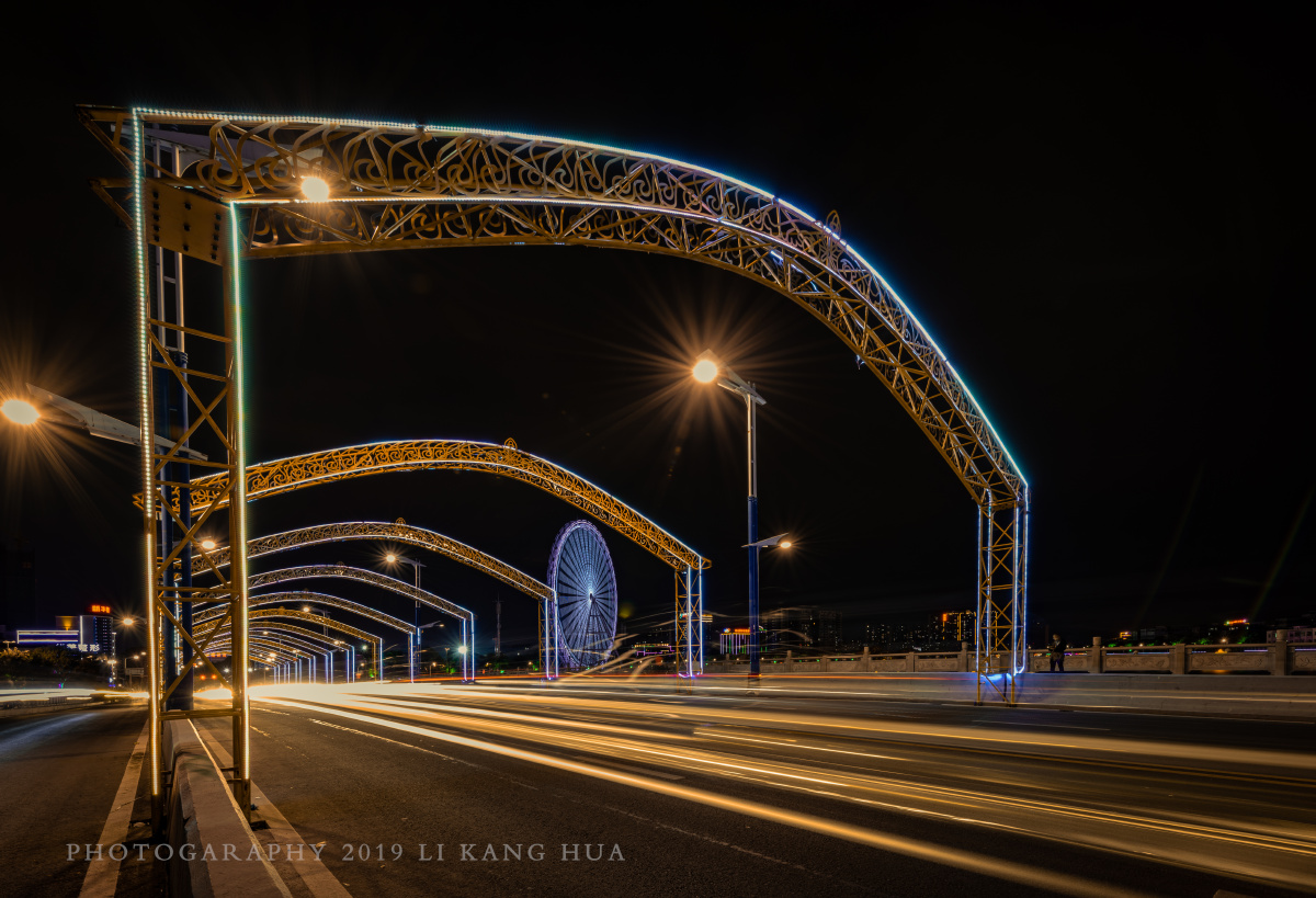 茂名小东江彩虹桥