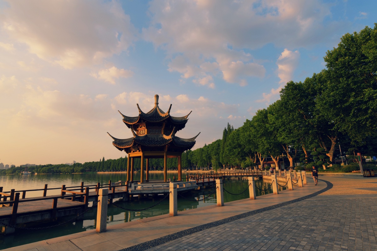 古城襄阳荟园景色