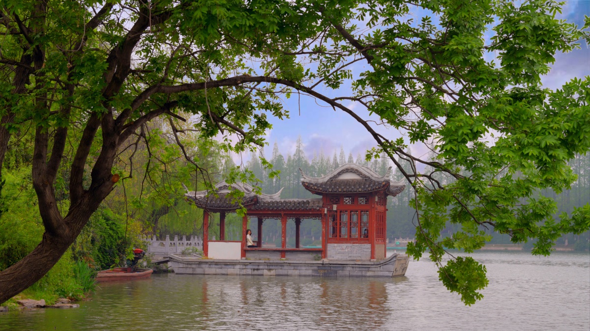 古城襄阳荟园景色