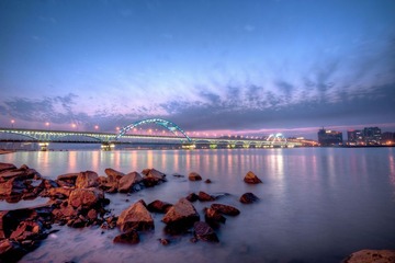 钱塘江夜景