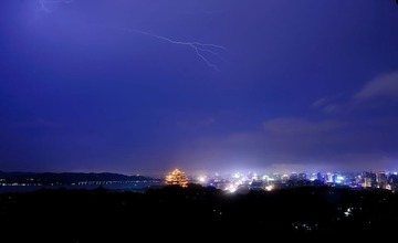 雷雨城隍阁