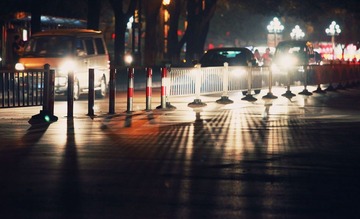 夜栏杆