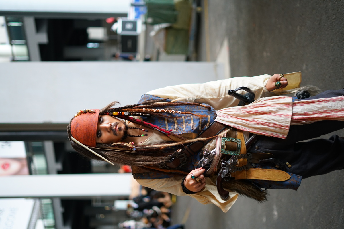 好久之前拍的加勒比海盗cos