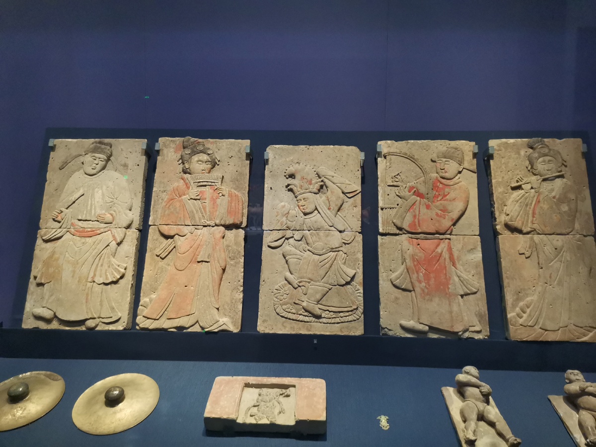 陕西历史博物馆墓室石刻壁画