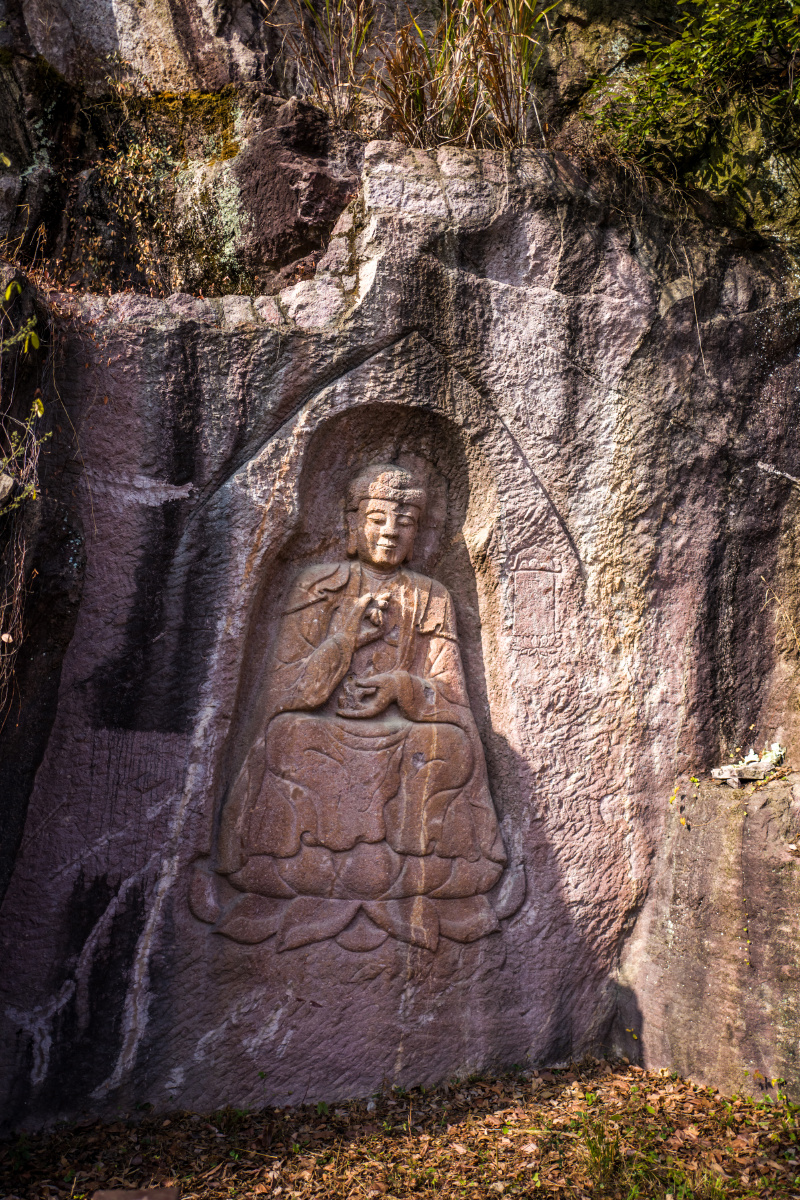 摩崖石刻杭州南山造像