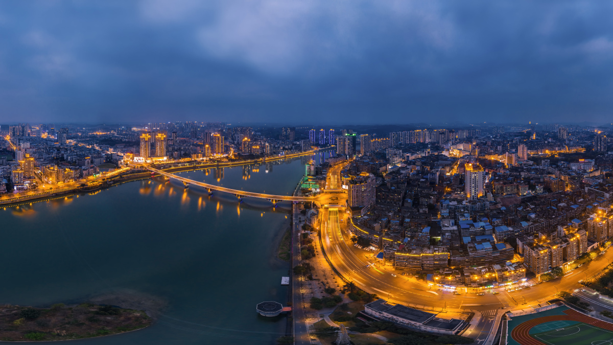 内江夜景不知道有没有内江的摄友