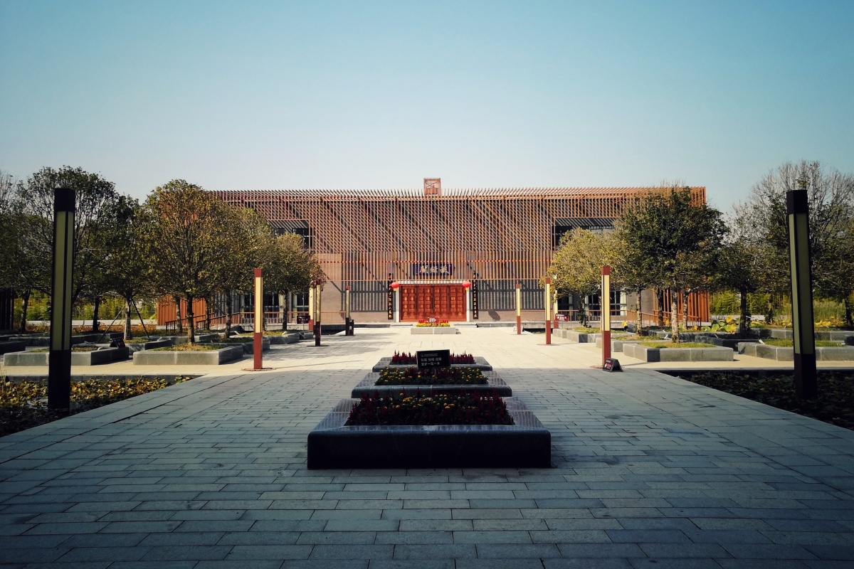 水月禅寺一座现代风格的寺庙