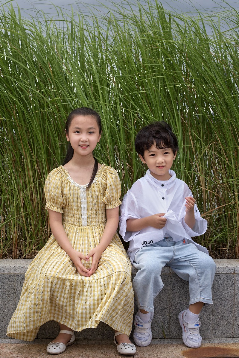 小川老师摄影姐弟俩