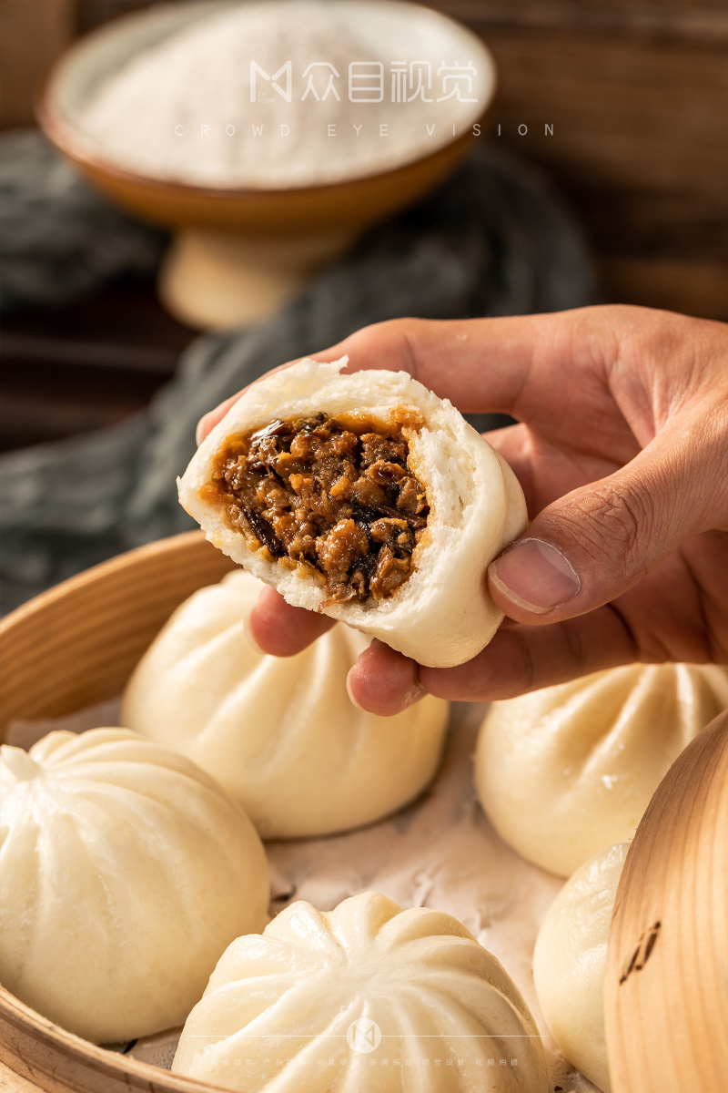 鲜肉包美食拍摄众目摄影crowdeyephotography