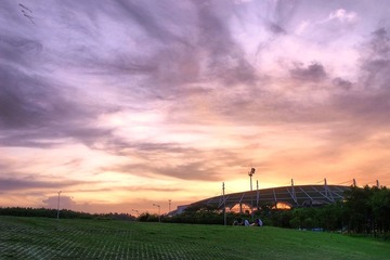 傍晚霞彩