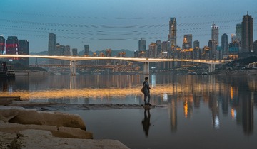 夜幕垂钓