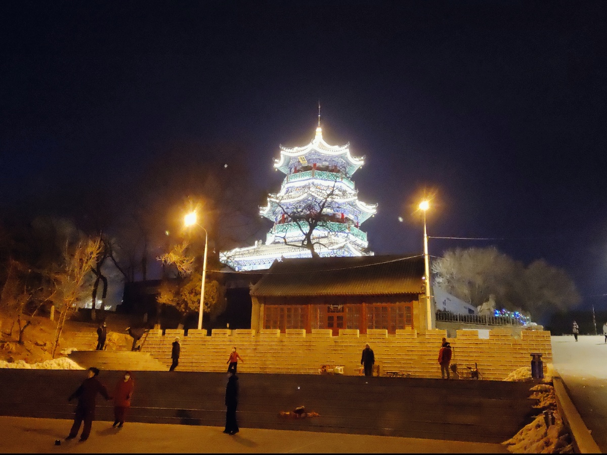 海城公园魁星楼