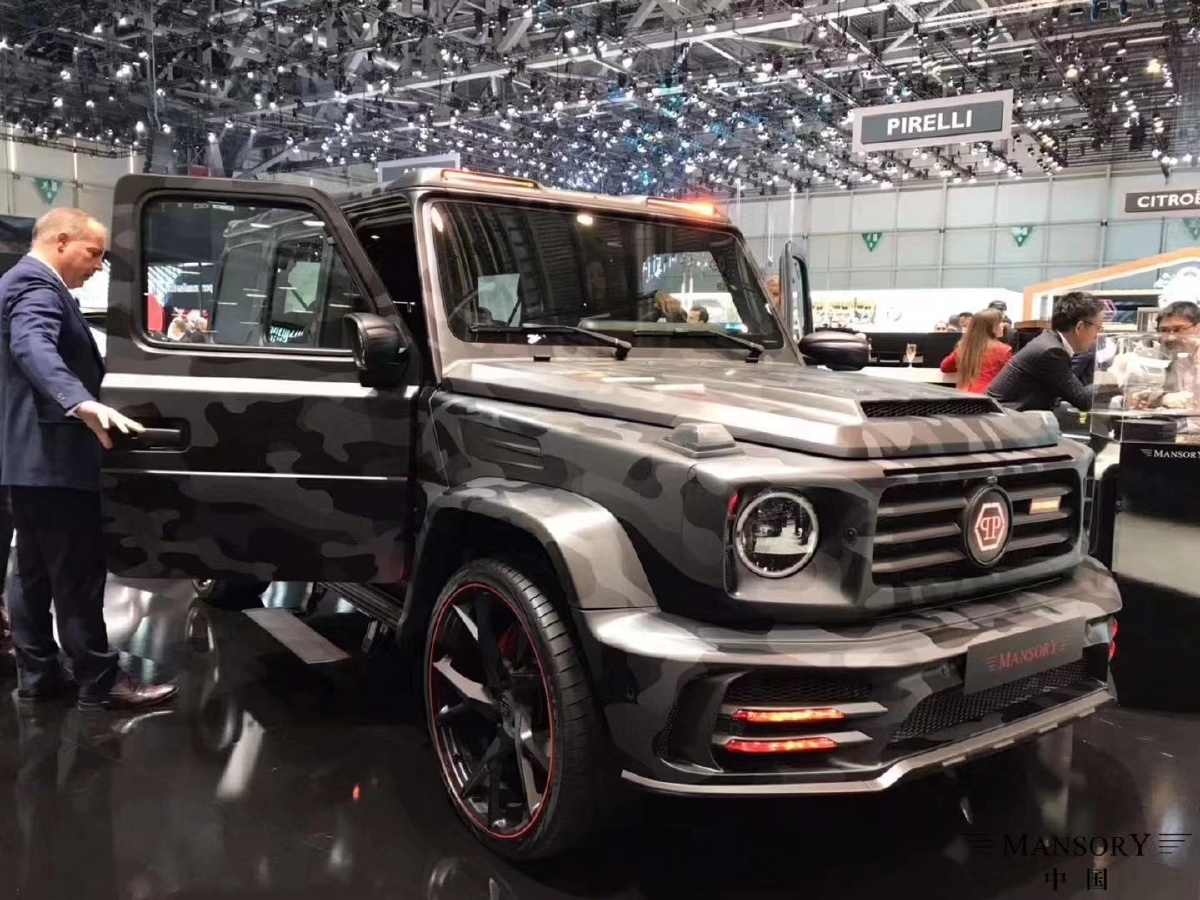 mansory奔驰新大g现场