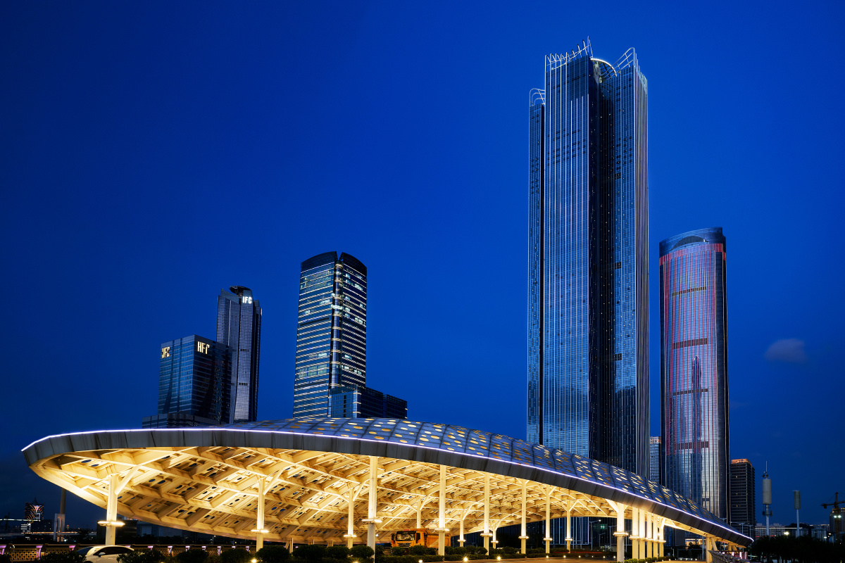 横琴夜景粤港澳大湾区建设 - 若水是狮子座 - 图虫