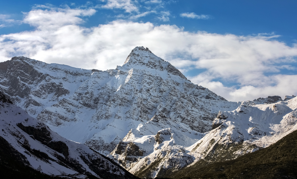 高原雪山