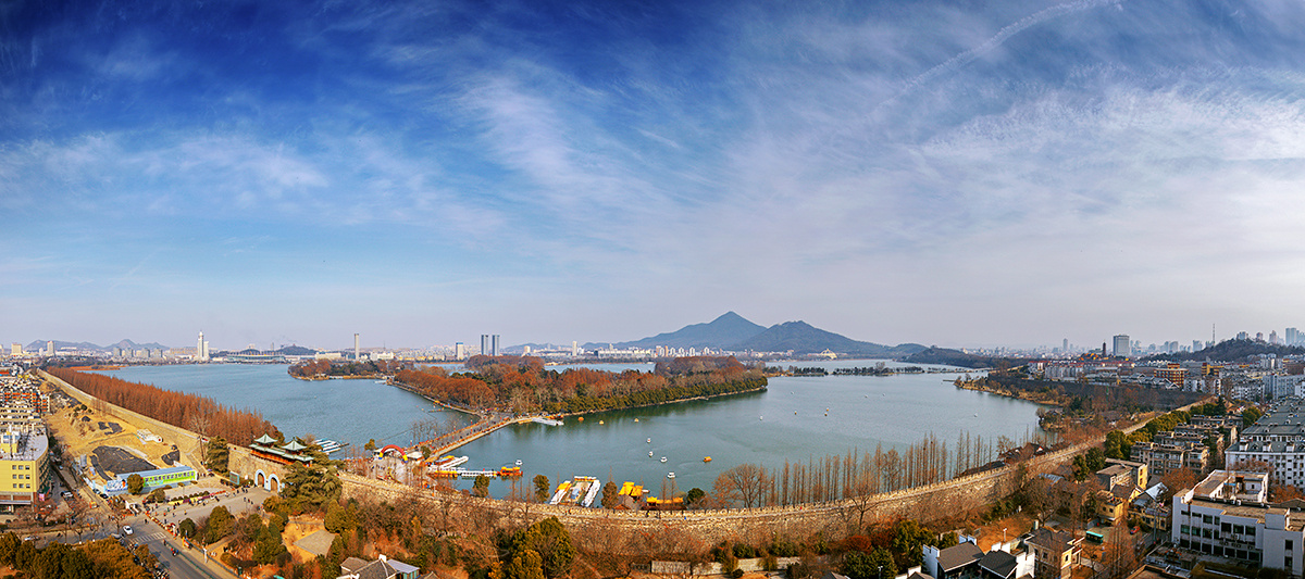 山水城林金陵四季