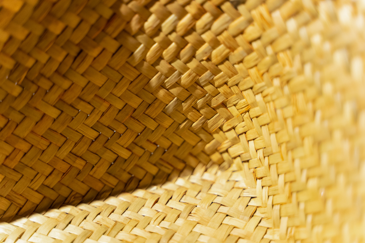 竹篮纹理特写 - 文朴先生 - 图虫