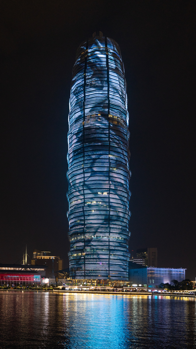 玉米楼千禧广场夜景