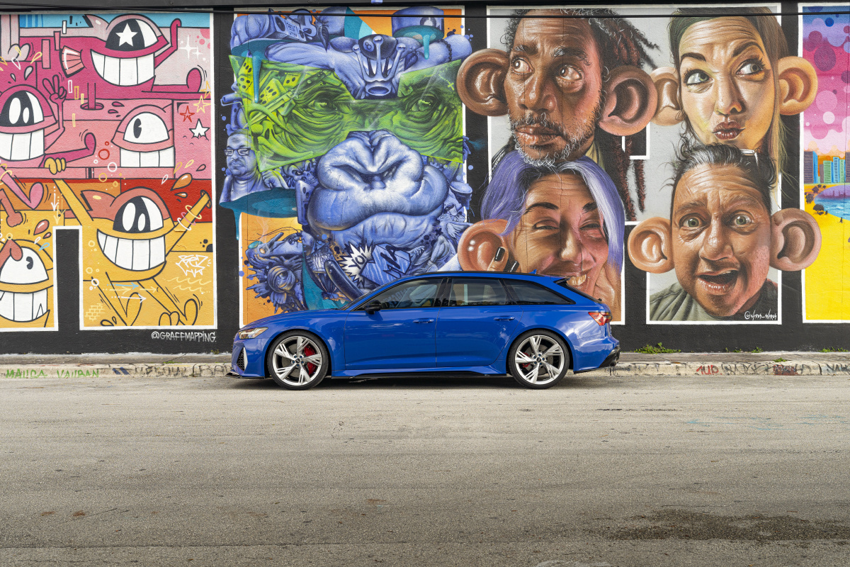 奥迪audirs5abt改装款audirs6avant