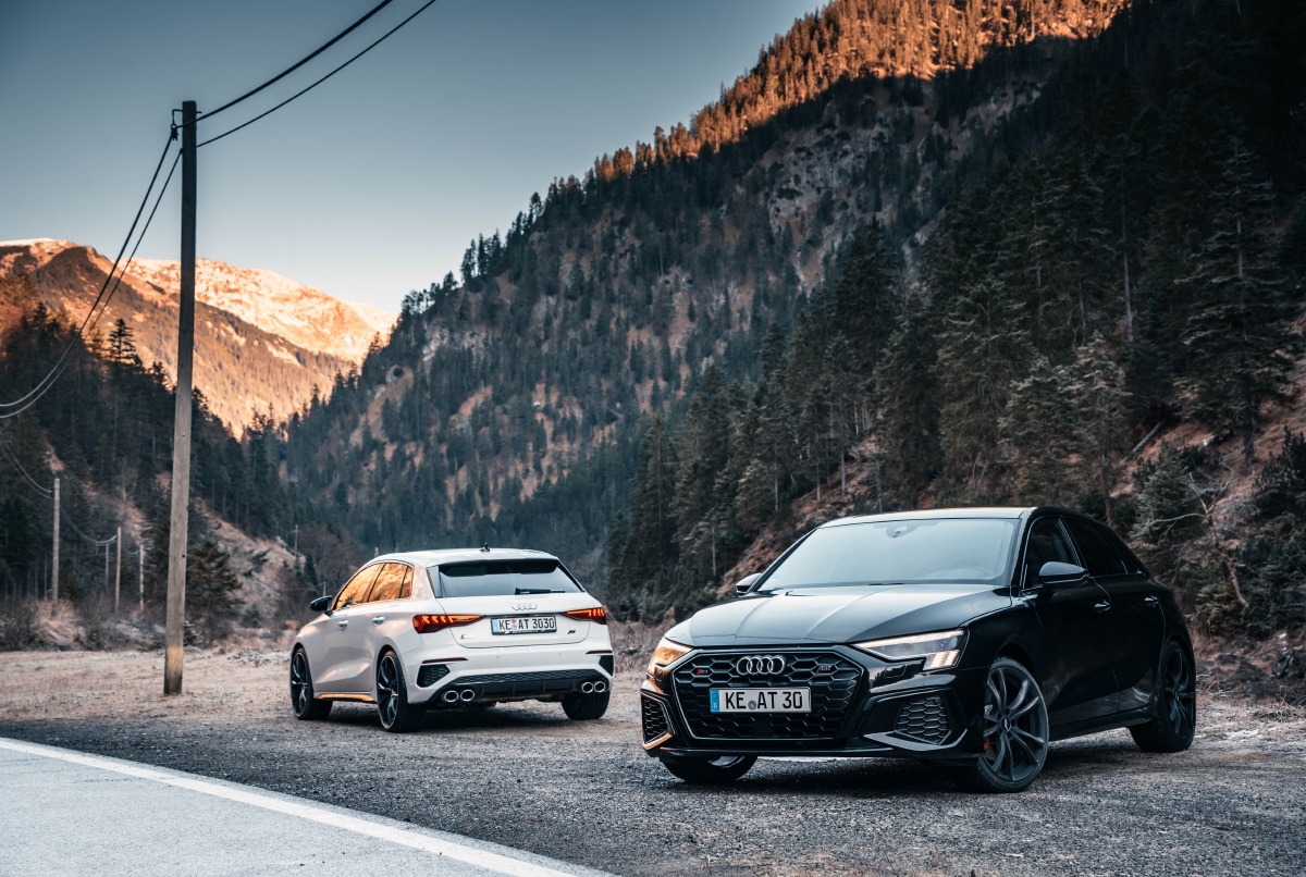 奥迪audi abt s3黑白双煞