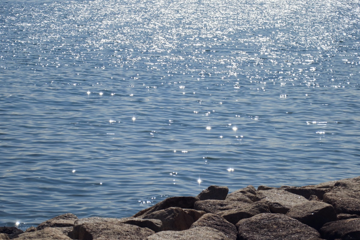 海面金光闪闪
