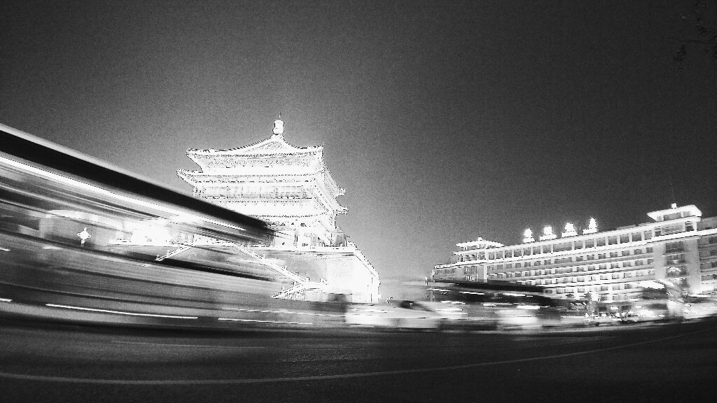 我的家,西安钟楼。