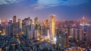 成都夜景