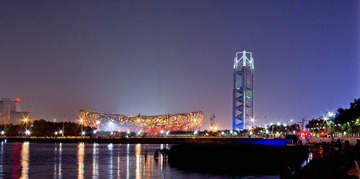 夜の北京