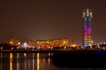 夜の北京