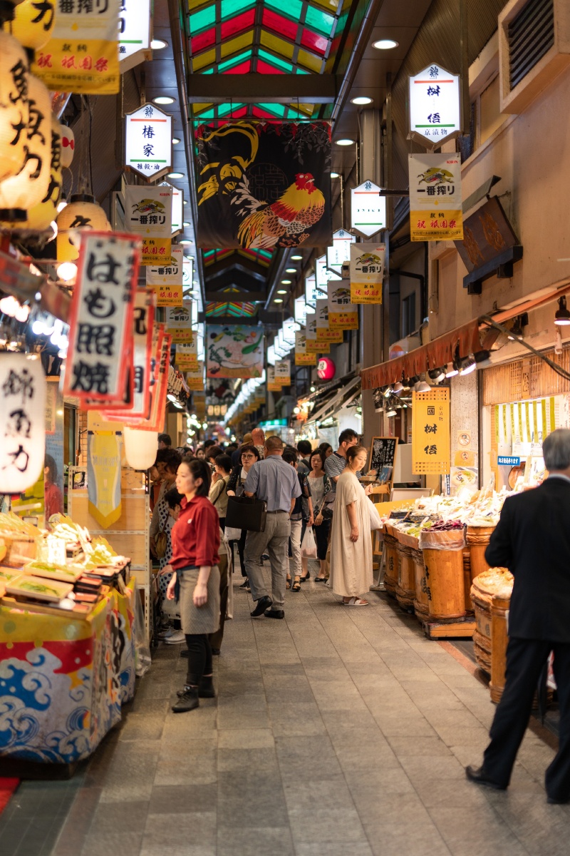 日本之行京都锦市场