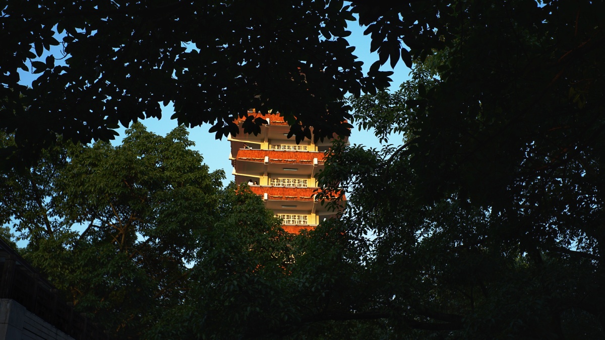 重庆鹅岭公园瞰胜楼