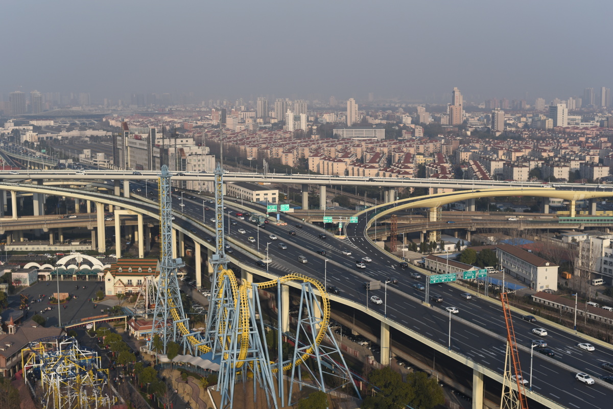 纪录中环:沪闵高架至上中路隧道已通车