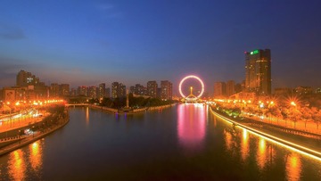 三岔河口夜景