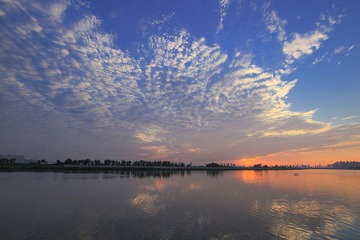 夕阳美