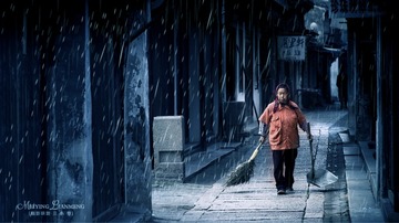 甪直的雨