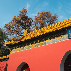 明孝陵文武方门