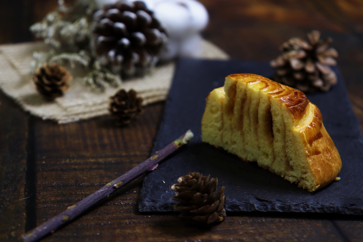 可颂肉桂卷美食