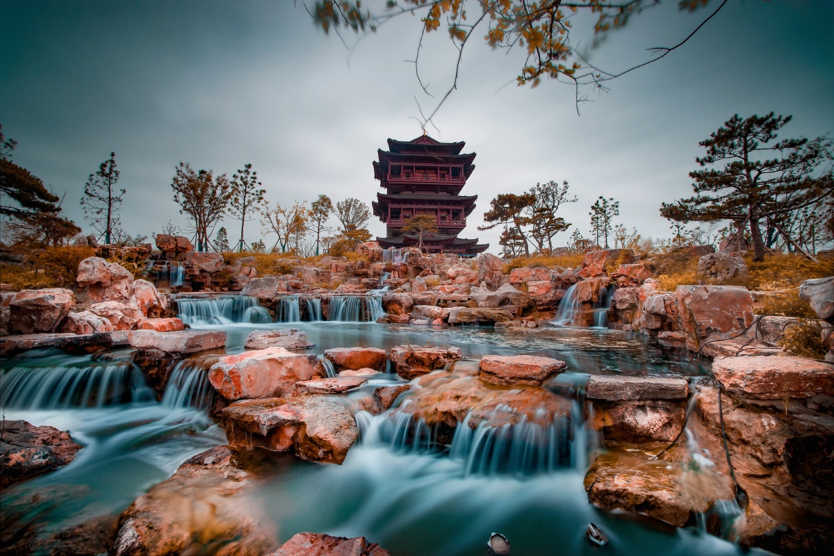 大洋湾生态旅游景区风光