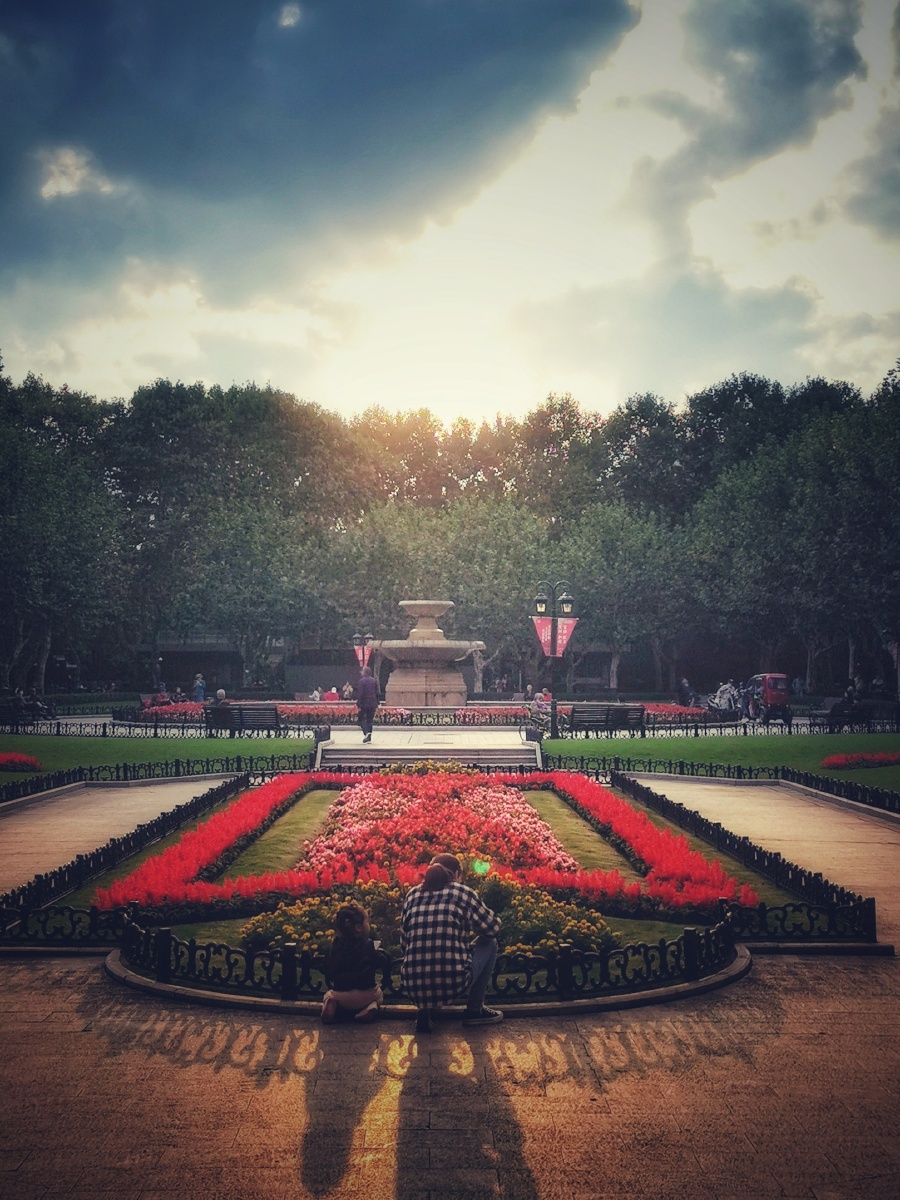 上海唯一一座保留 法国园林特色的公园∽复兴公园,最喜欢这里的法式大