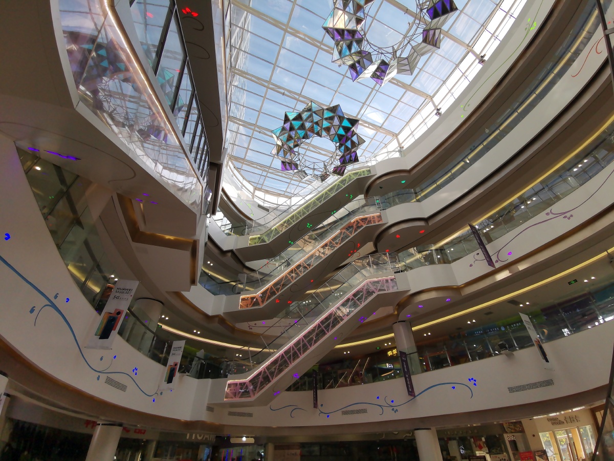 大型商场,购物中心玻璃天窗