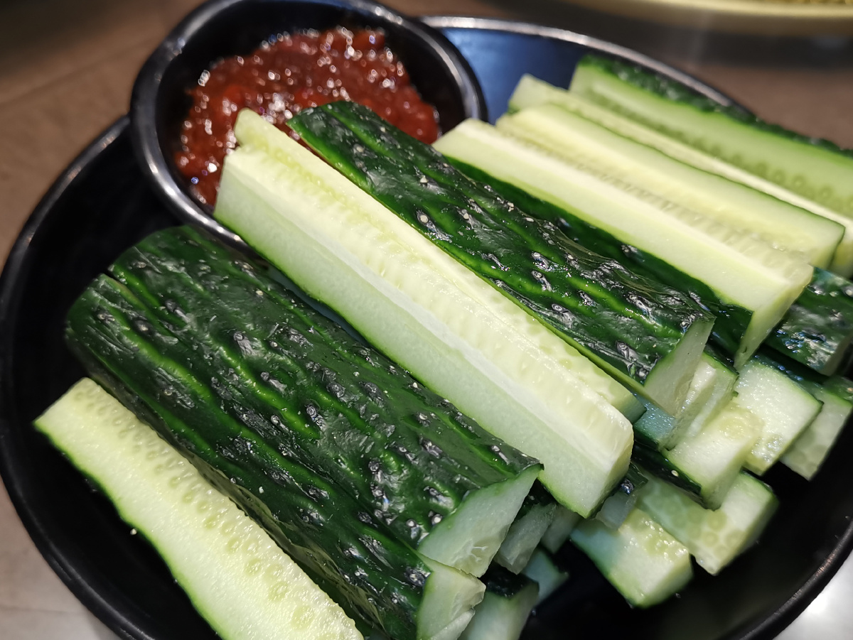 黄瓜段