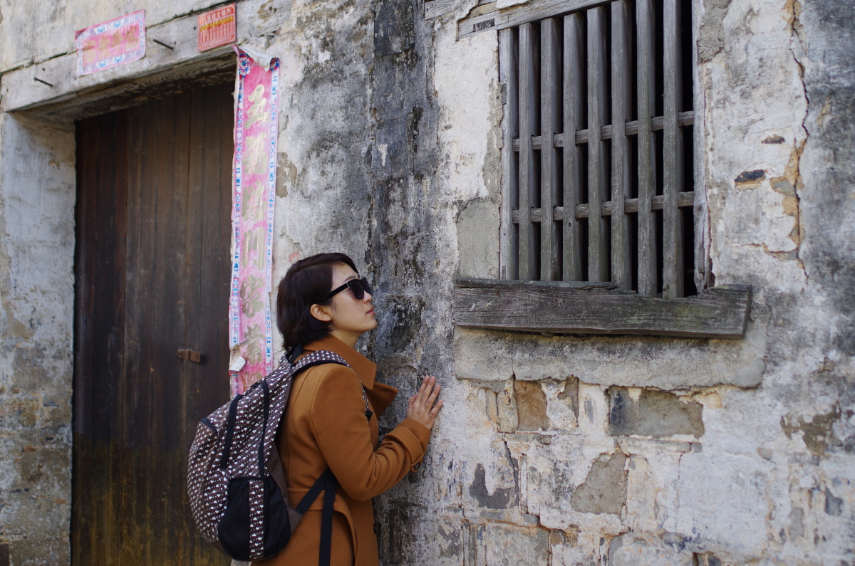 宏村之人物绝大部分为14定焦的广角人像