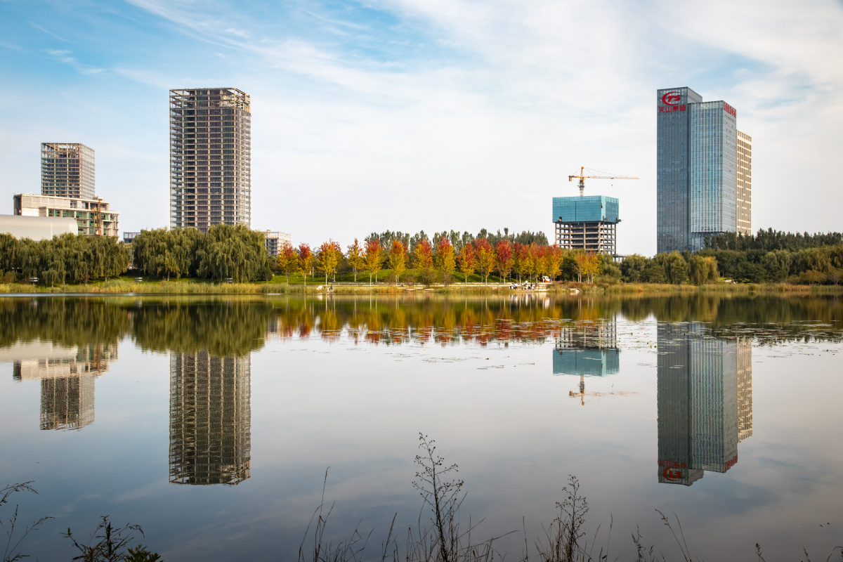 中心湖公园秋色 - 清者自清l
