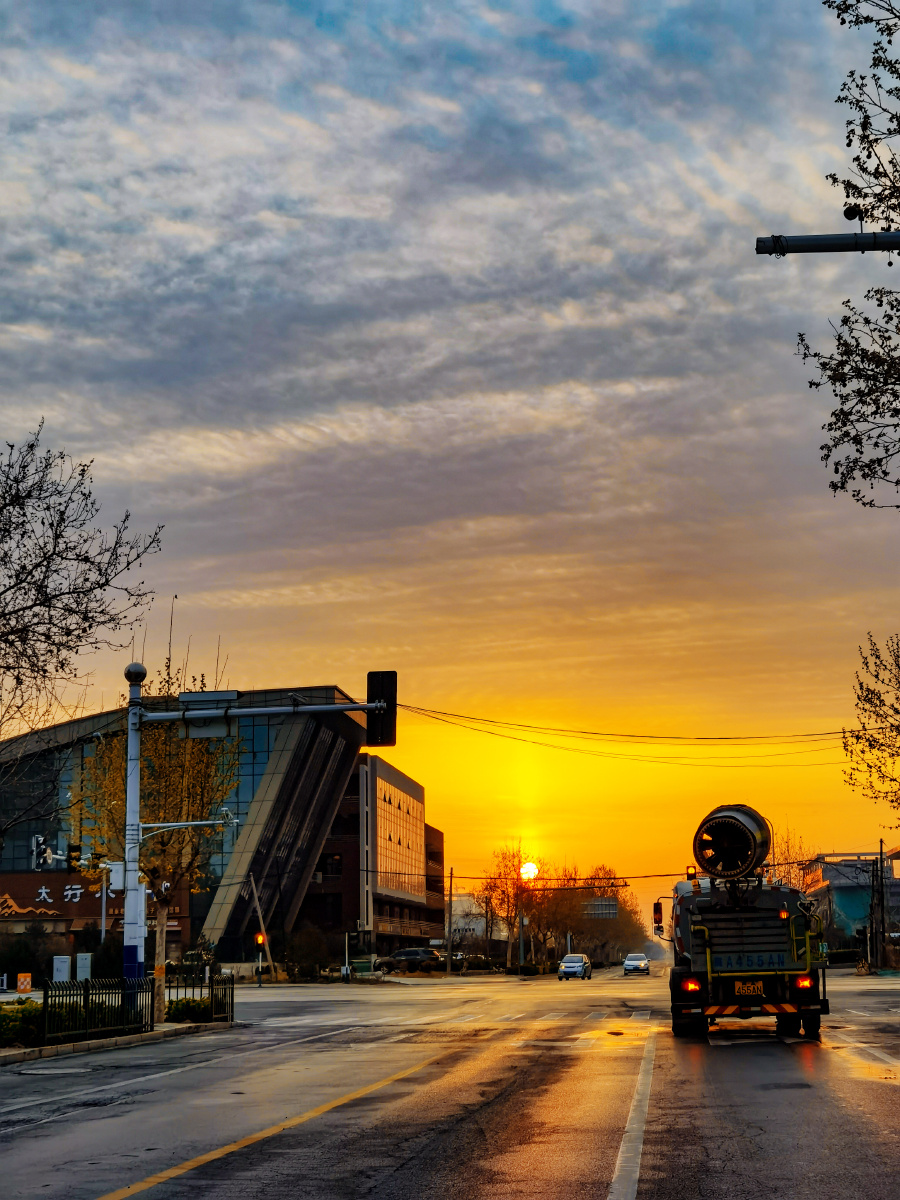 清晨的寂静石家庄