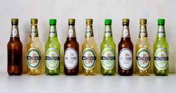 一排酒瓶