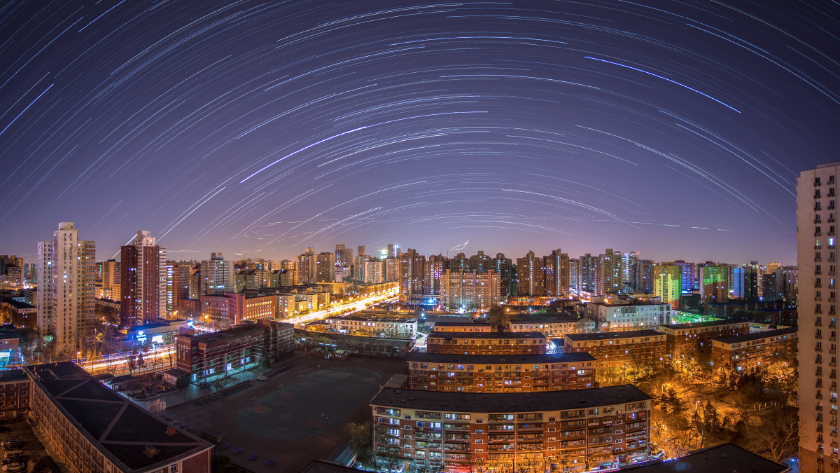 北京城市星轨