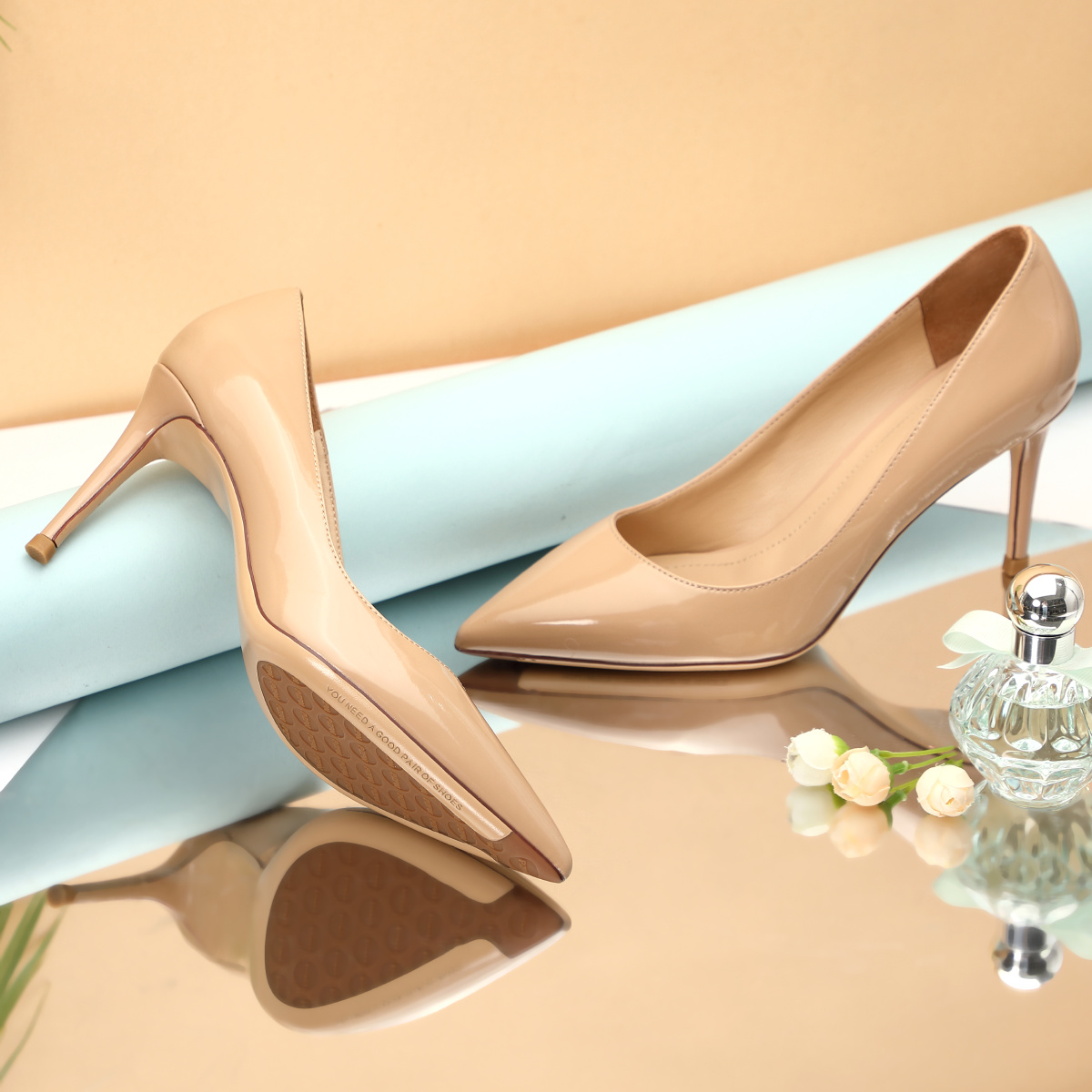 广州金也摄影广州产品女鞋高跟鞋图片创意摄影拍摄