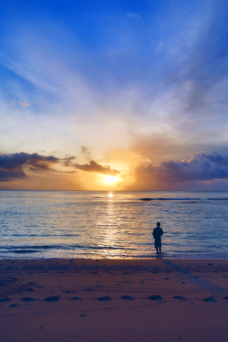 巴厘岛的早晨很安静,仿佛整个世界都属于自己