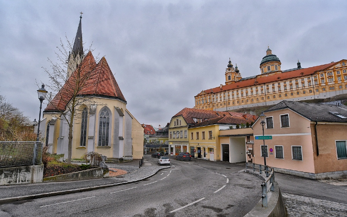 奥地利 梅尔克小镇