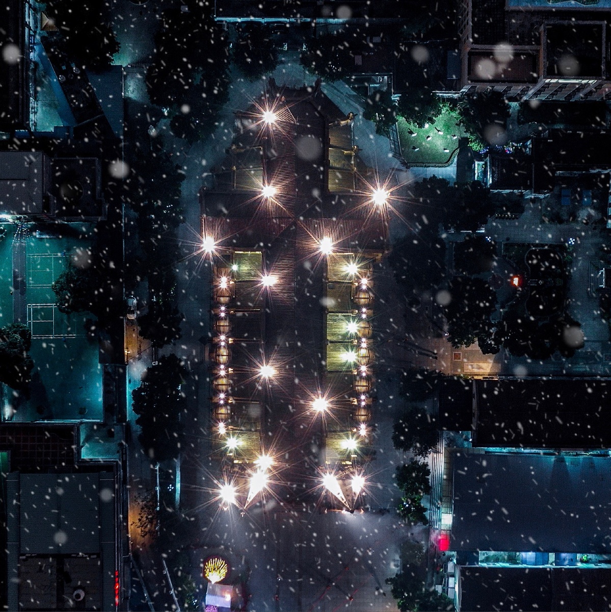 平安夜石室圣心大教堂